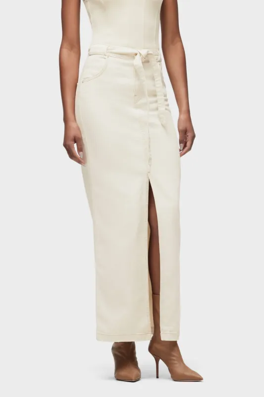 Tie Waist Maxi Skirt sold by Hudson Jeans