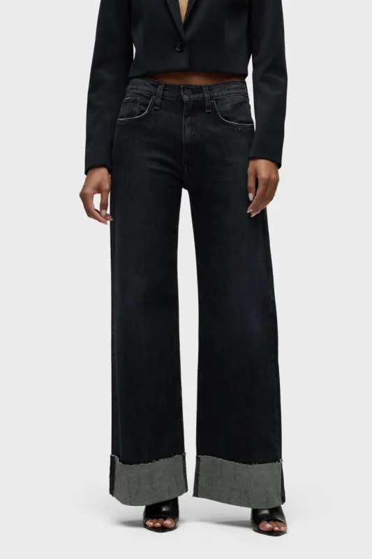 Jodie High-Rise Wide Leg Jean w/ Cuff sold by Hudson Jeans