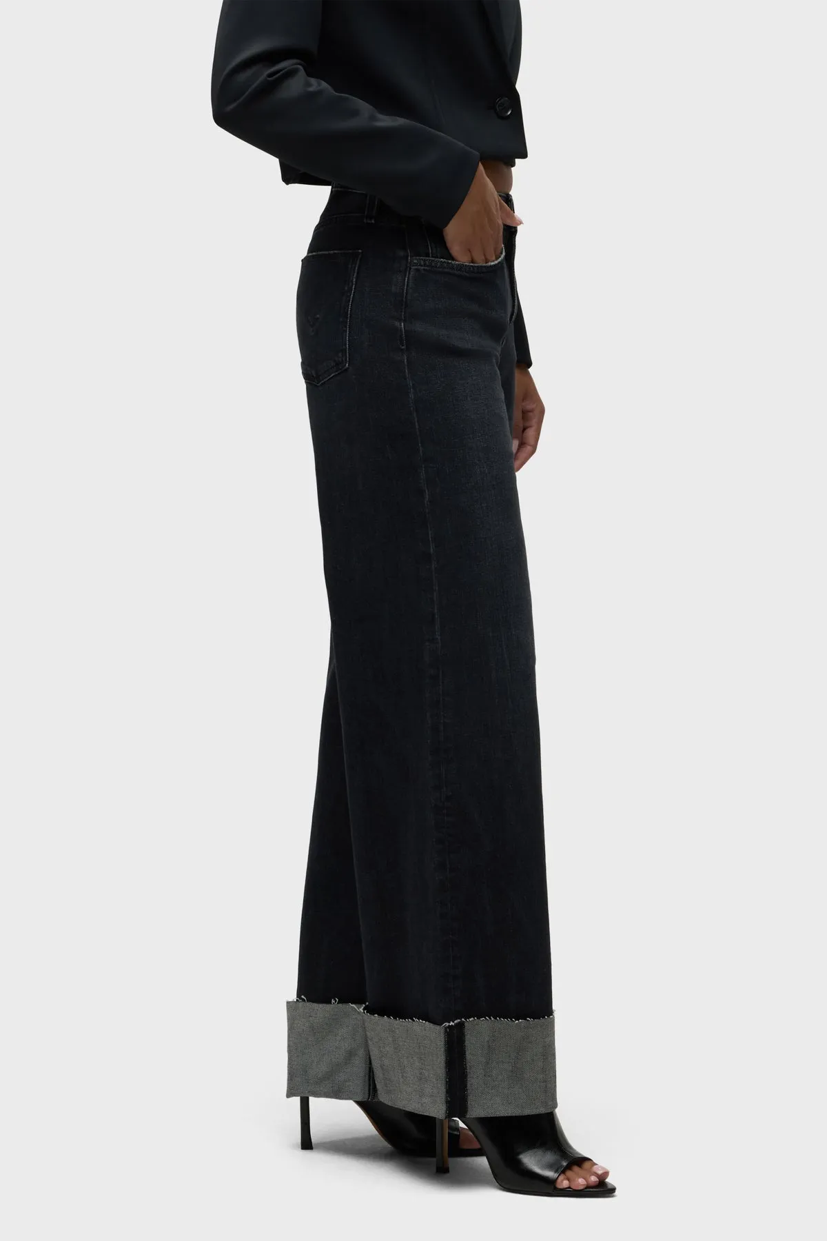 Jodie High-Rise Wide Leg Jean w/ Cuff sold by Hudson Jeans product image thumbnail 2