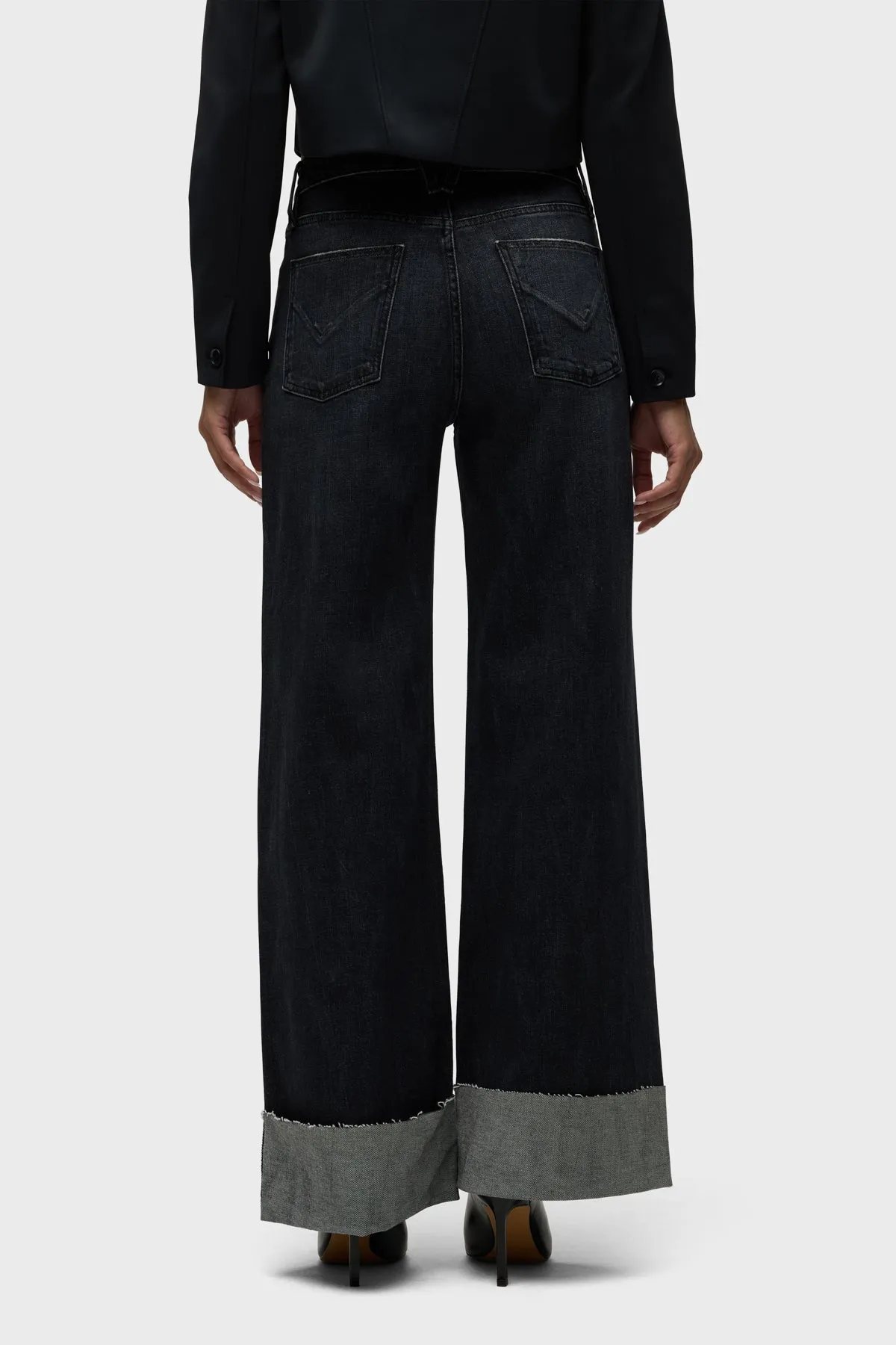 Jodie High-Rise Wide Leg Jean w/ Cuff sold by Hudson Jeans product image thumbnail 3
