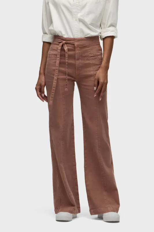 Tie Waist Pintucked Trouser Pant sold by Hudson Jeans
