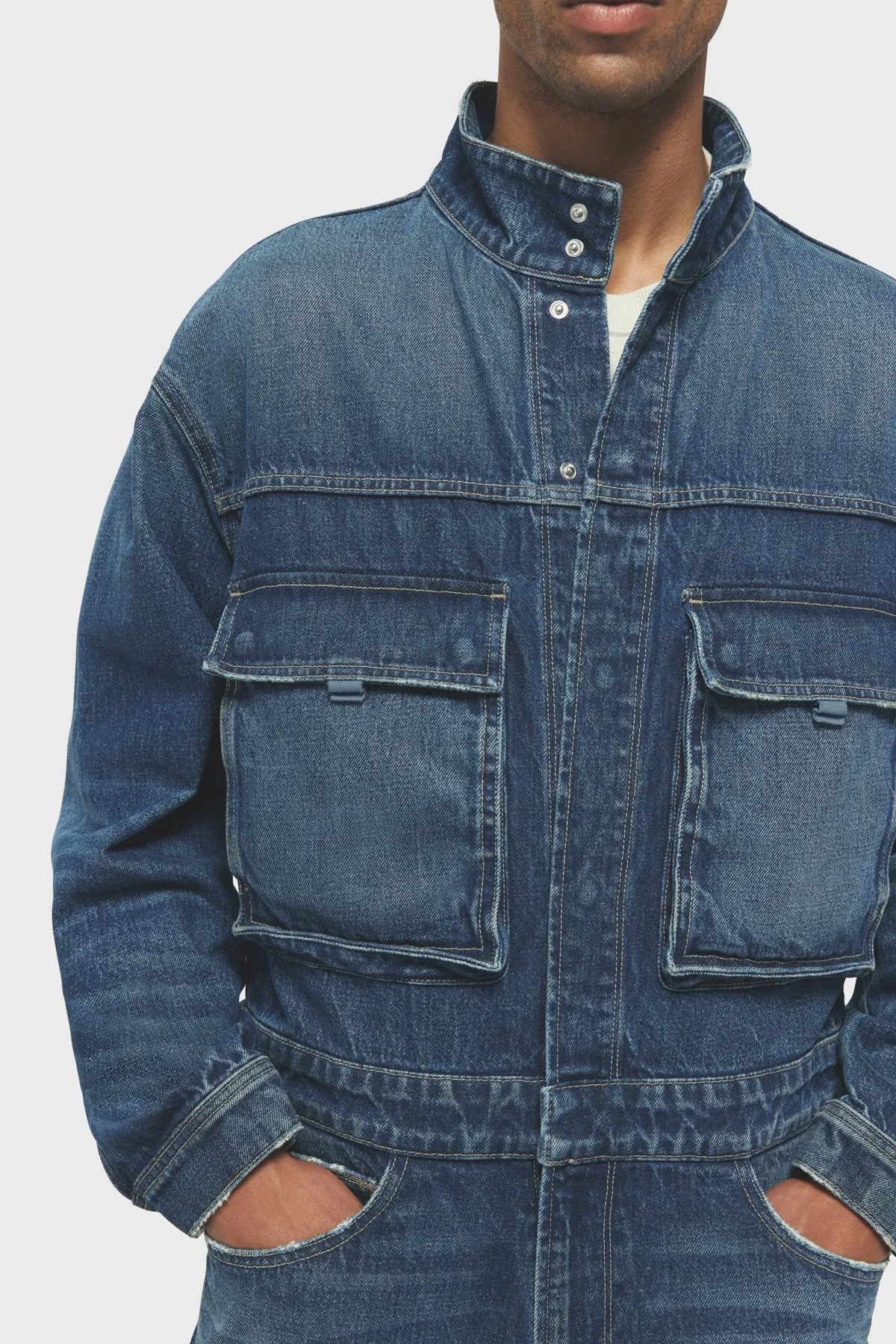 The Outlaw Unisex Jumpsuit sold by Hudson Jeans product image thumbnail 4