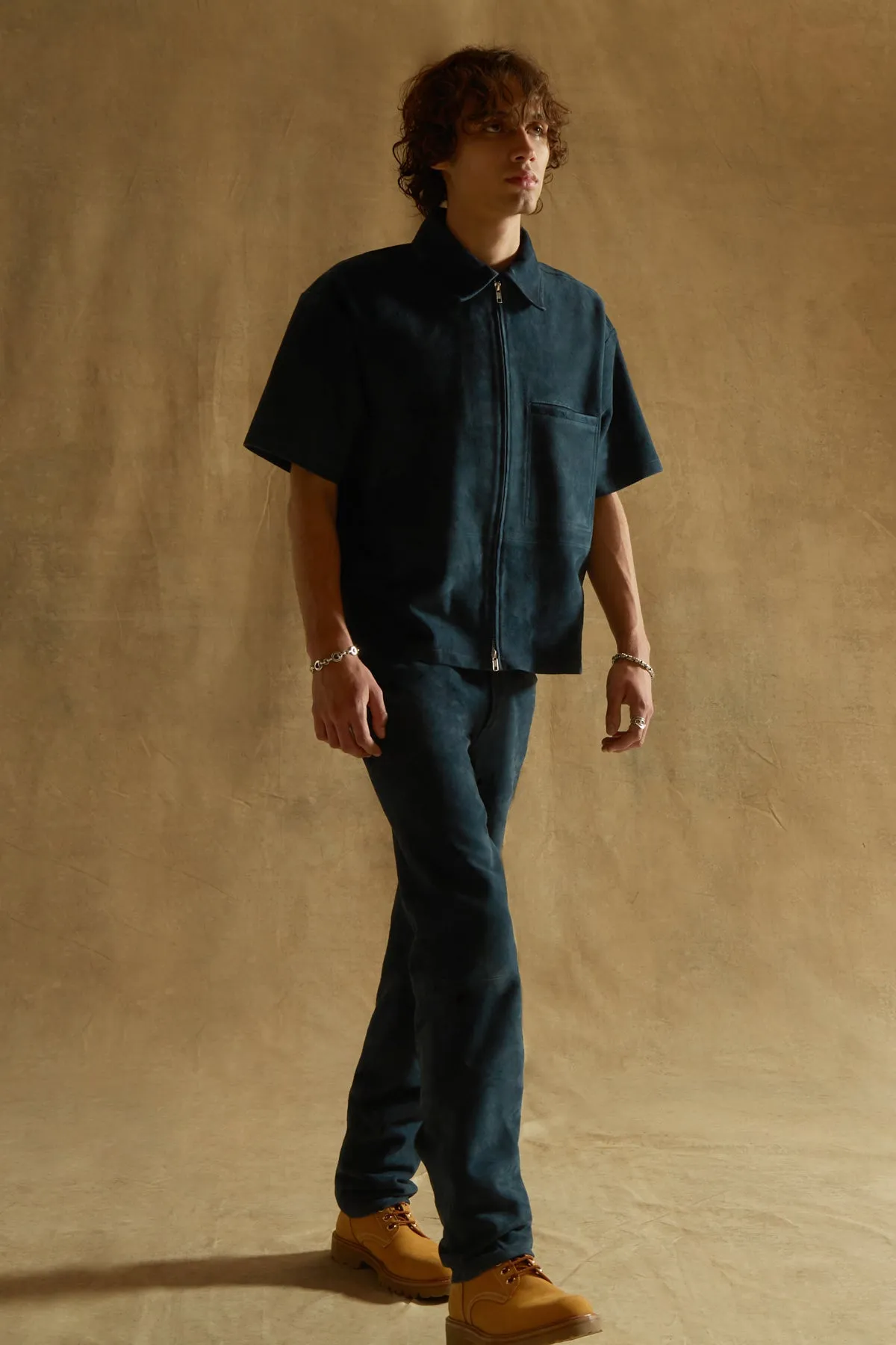 Suede Slim Pant sold by Hudson Jeans