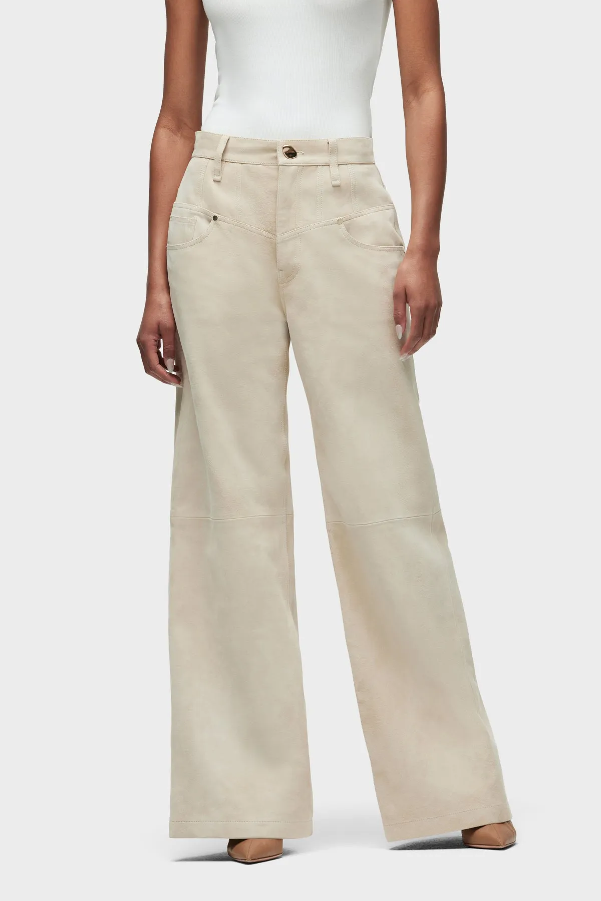 Jodie Seamed Front Yoke Wide Leg sold by Hudson Jeans product image thumbnail 2
