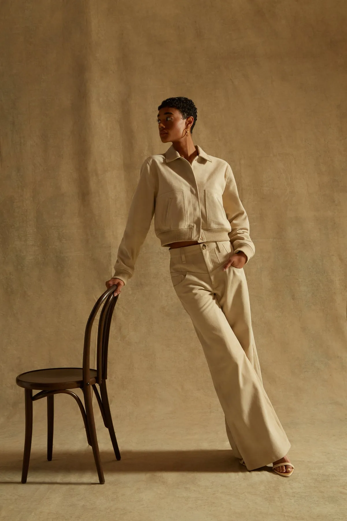 Jodie Seamed Front Yoke Wide Leg sold by Hudson Jeans