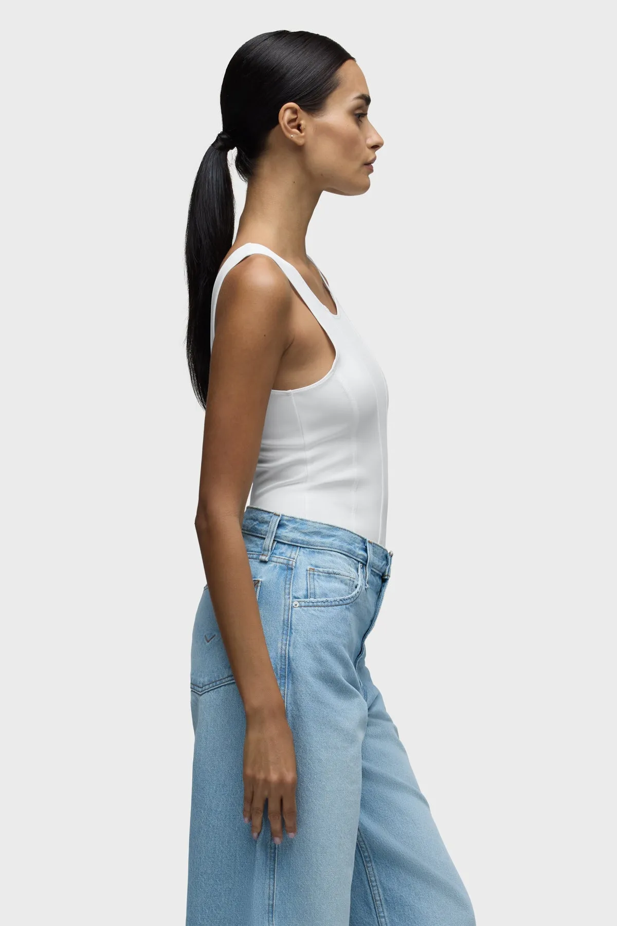 Scuba Scoop Neck Bodysuit sold by Hudson Jeans product image thumbnail 2