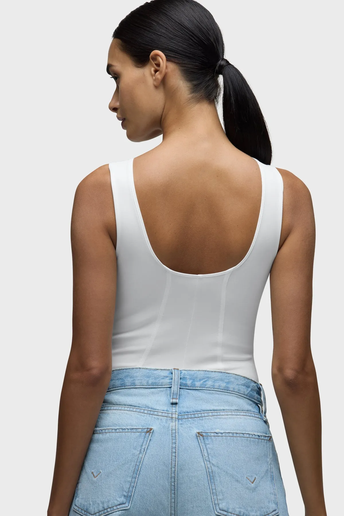 Scuba Scoop Neck Bodysuit sold by Hudson Jeans product image thumbnail 5