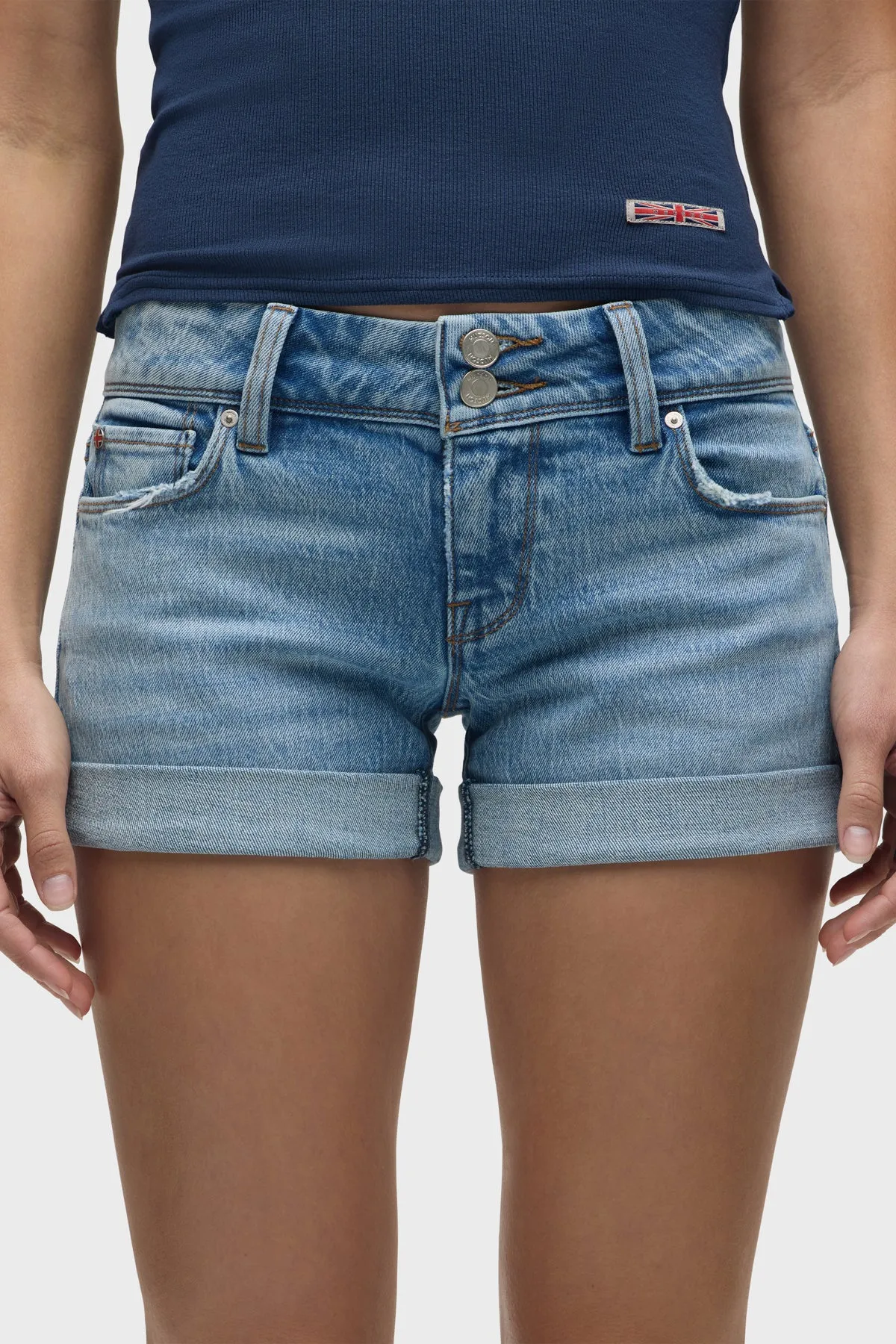Croxley Mid-Rise Short sold by Hudson Jeans product image thumbnail 4