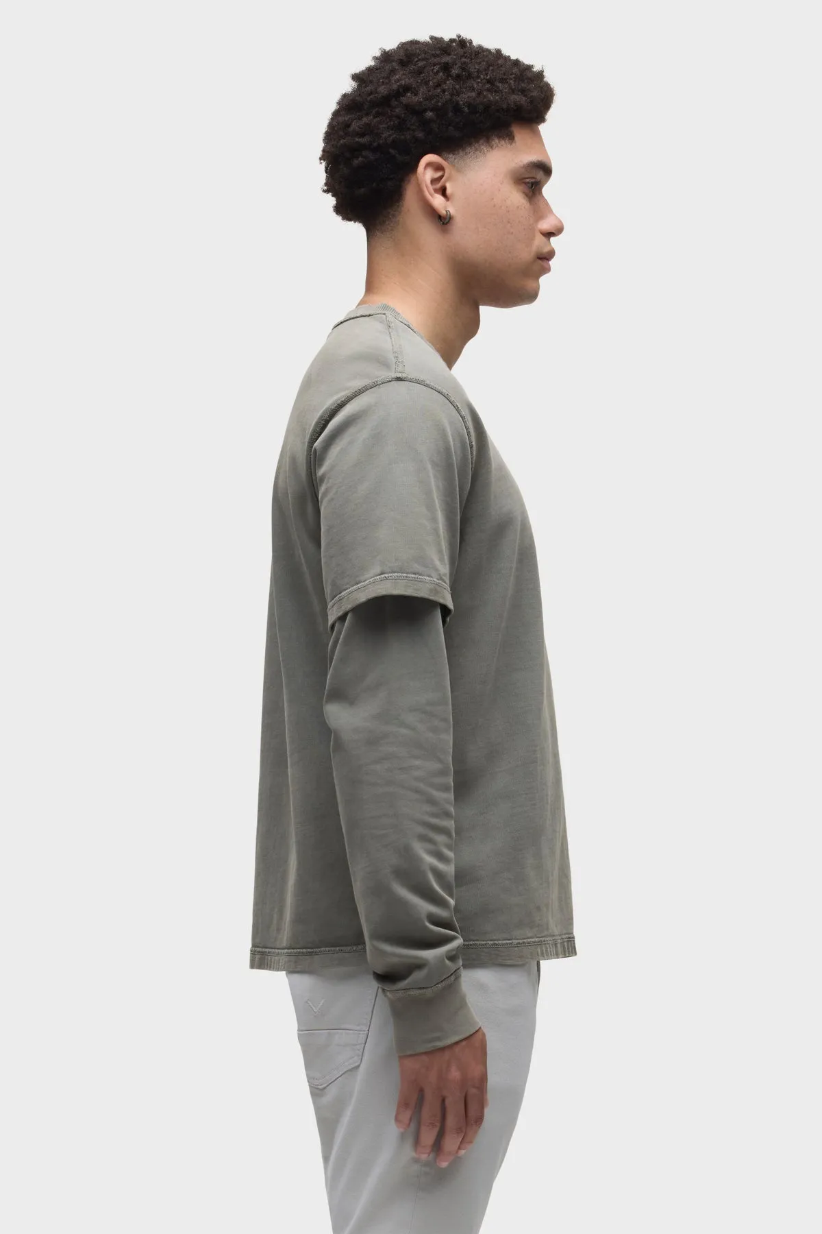 Hybrid Long Sleeve Tee sold by Hudson Jeans product image thumbnail 2