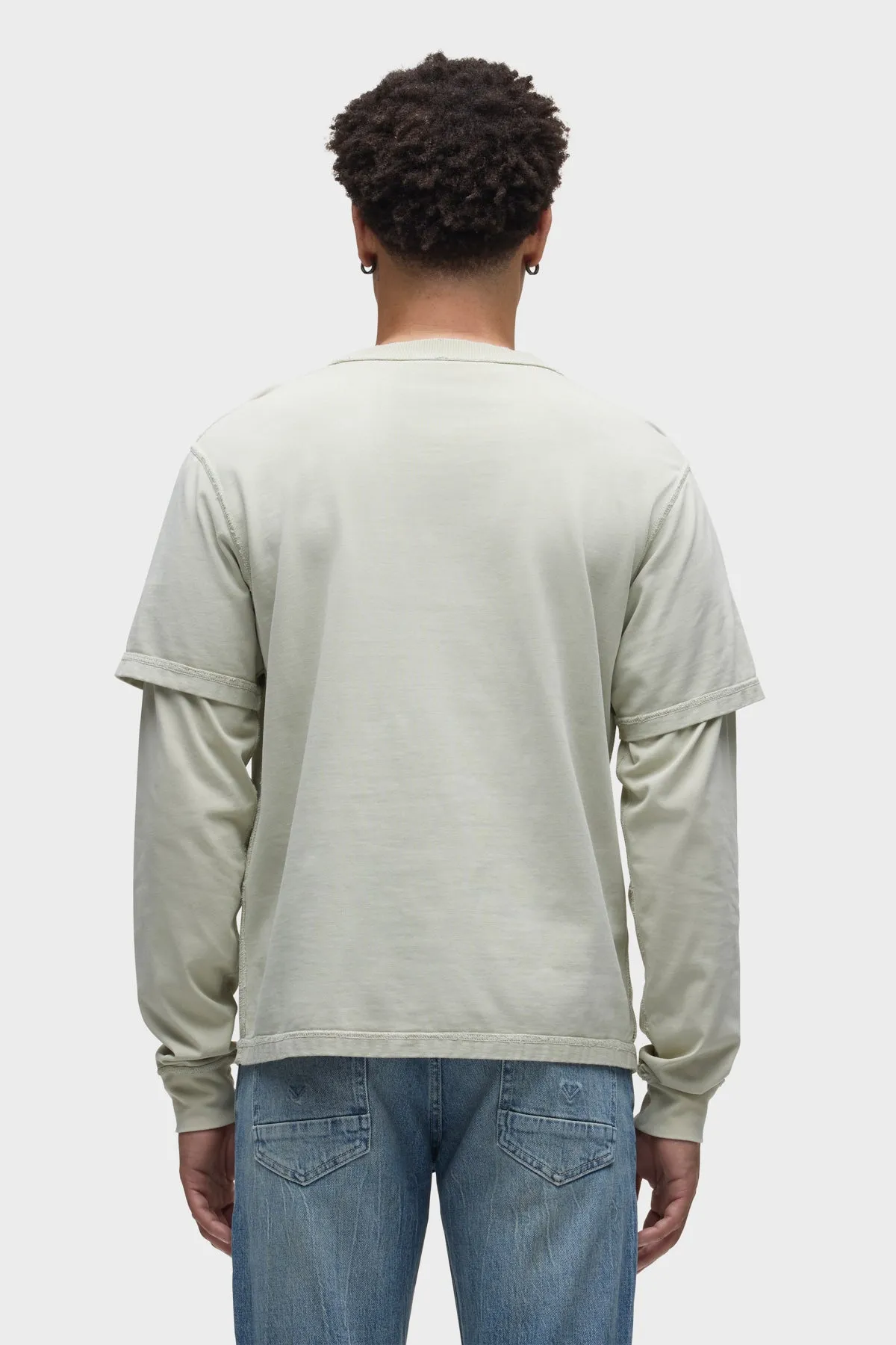 Hybrid Long Sleeve Tee sold by Hudson Jeans product image thumbnail 3