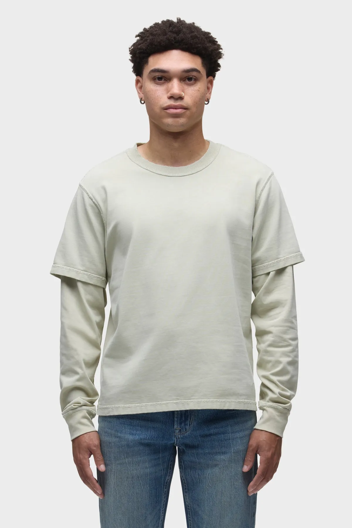 Hybrid Long Sleeve Tee sold by Hudson Jeans