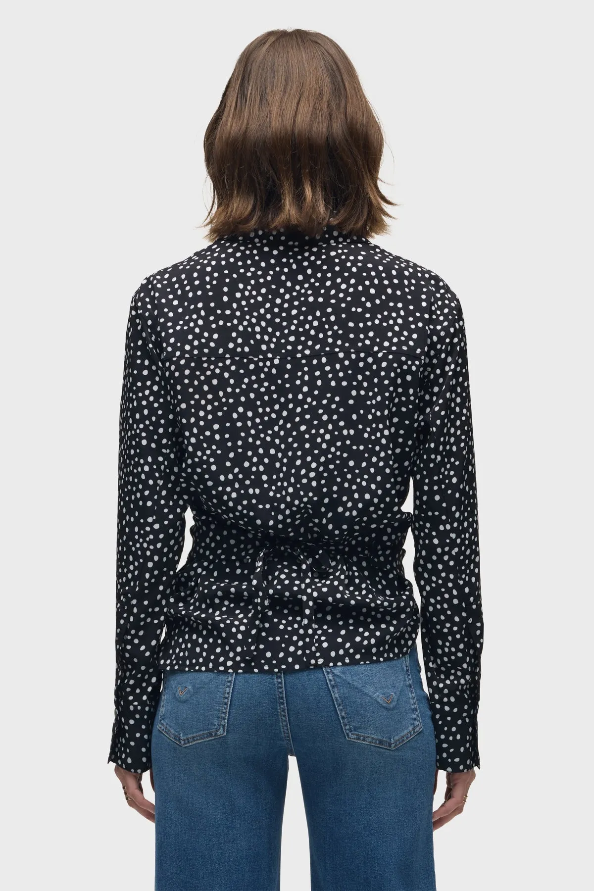 Long Sleeve Wrap Shirt sold by Hudson Jeans product image thumbnail 3