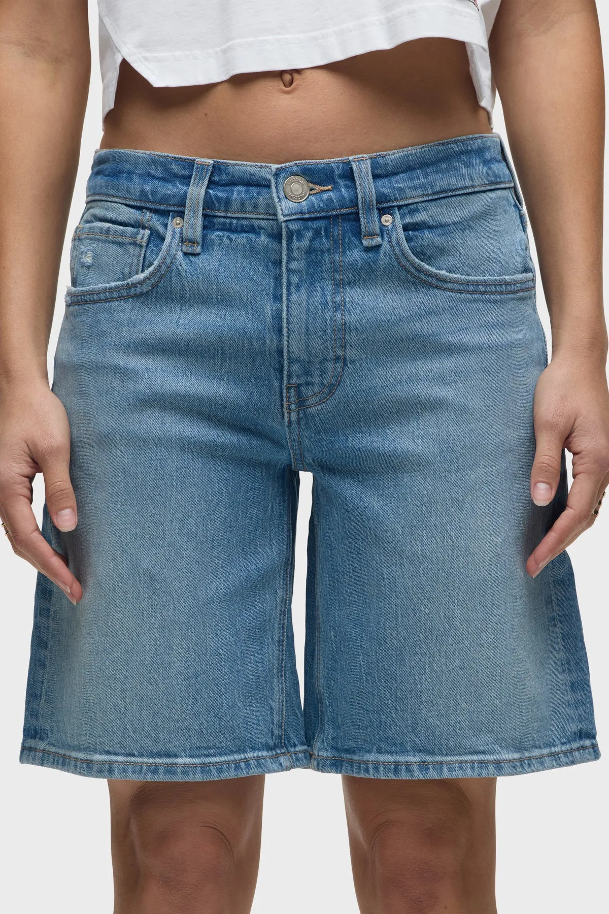 London Low-Rise Long Short sold by Hudson Jeans product image thumbnail 4