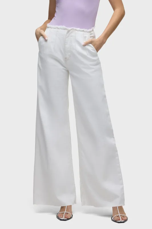 James High-Rise Darted Wide Leg Jean sold by Hudson Jeans