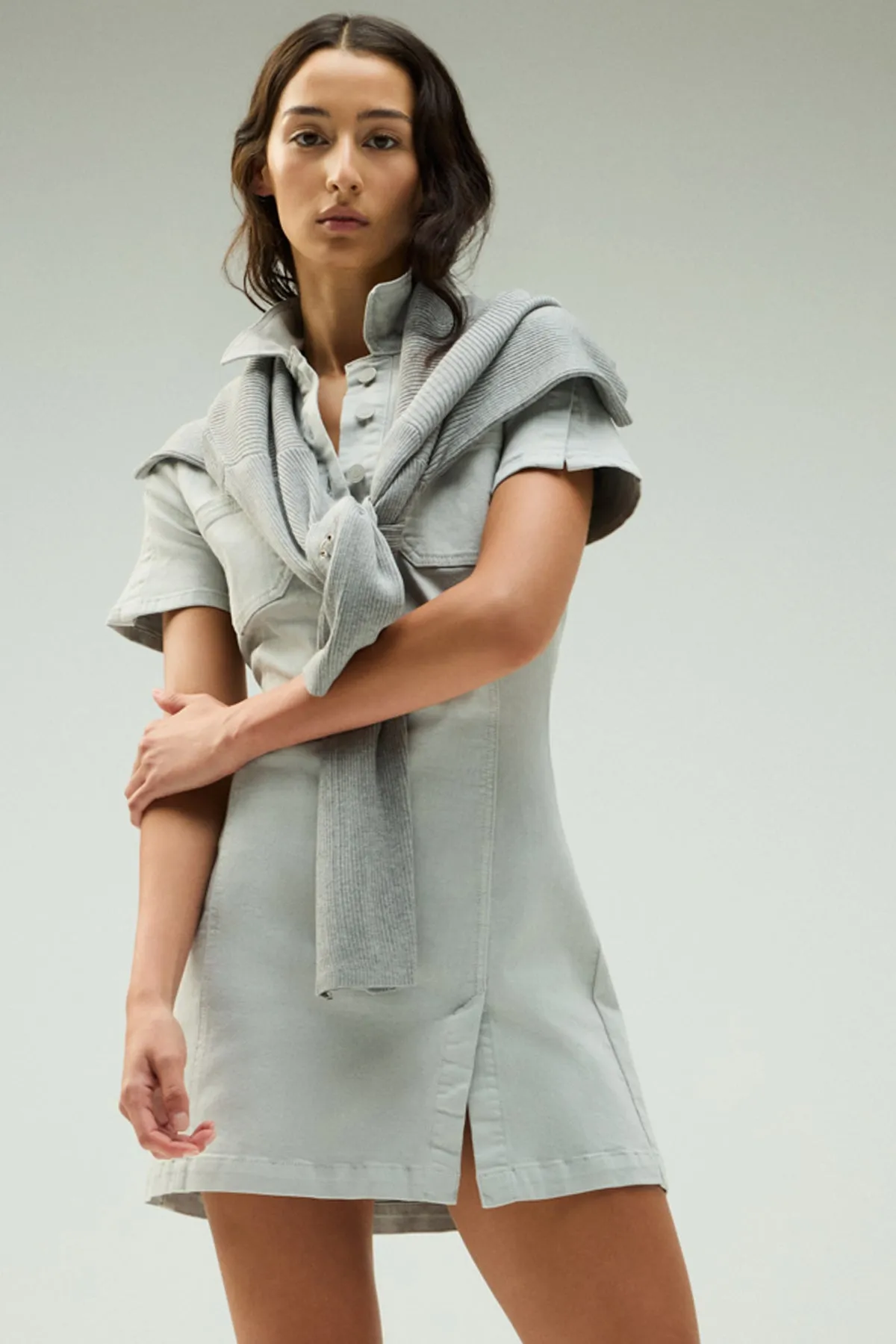 Denim Mini Dress sold by Hudson Jeans