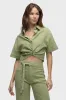 Knotted Button Down Shirt sold by Hudson Jeans