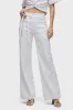 Tie Waist Pintucked Trouser Pant sold by Hudson Jeans