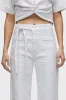 Tie Waist Pintucked Trouser Pant sold by Hudson Jeans