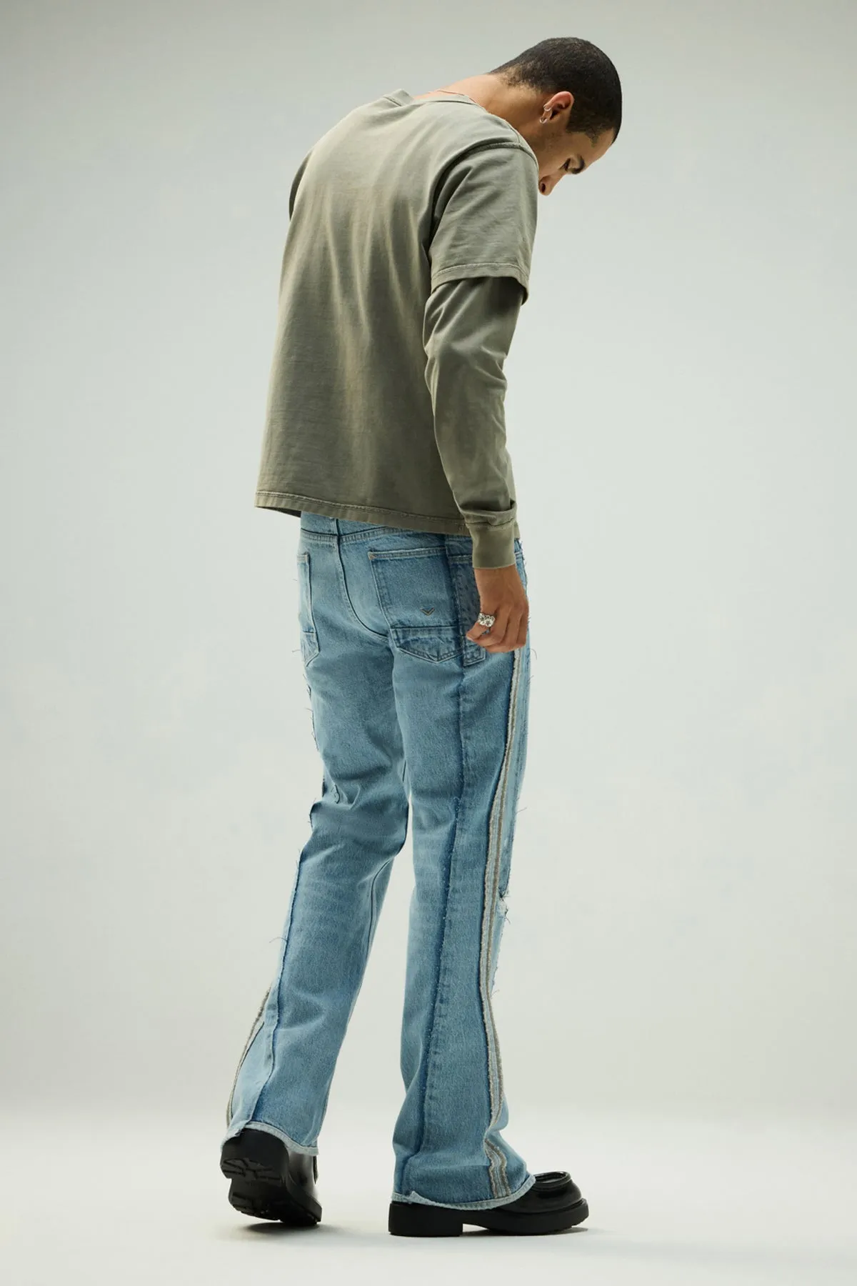 Walker Reconstructed Kick Flare Jean sold by Hudson Jeans