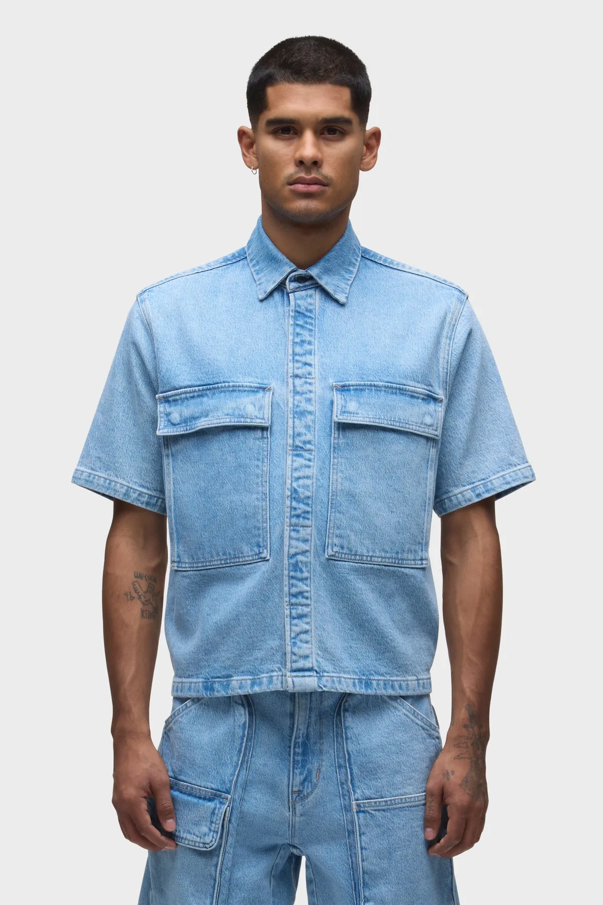Utility Shirt sold by Hudson Jeans product image thumbnail 3