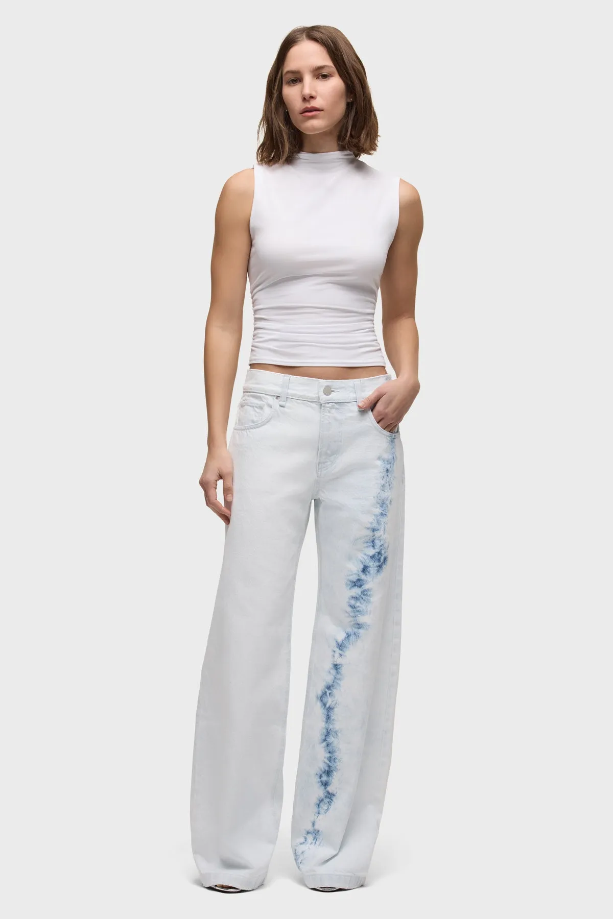 Tank With Side Seam Ruching sold by Hudson Jeans product image thumbnail 5