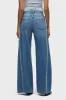 Jodie High Rise Loose Fit Wide Leg Jean With Frayed Seams sold by Hudson Jeans