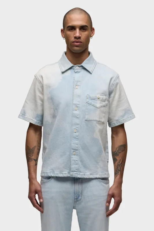Camp Short Sleeve Shirt made by Hudson Jeans