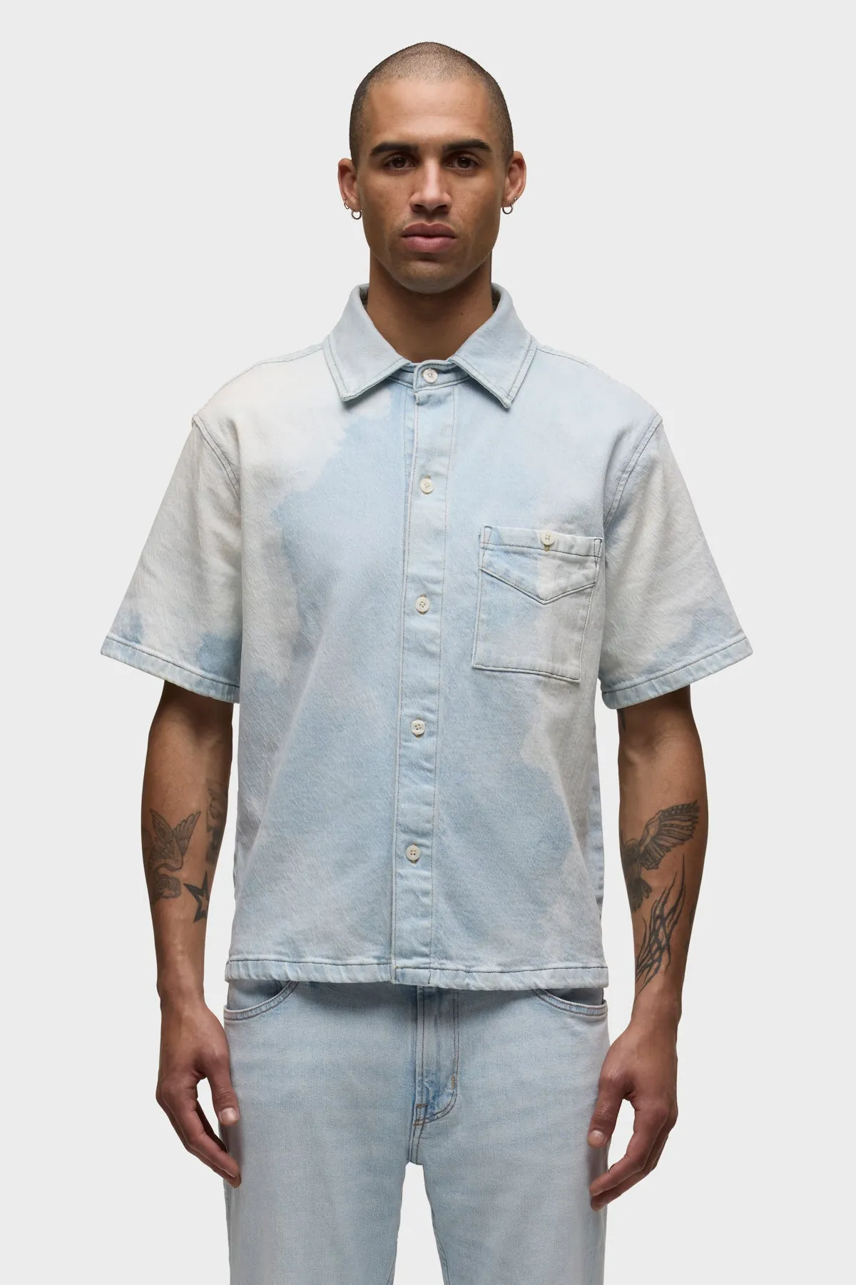 Camp Short Sleeve Shirt sold by Hudson Jeans