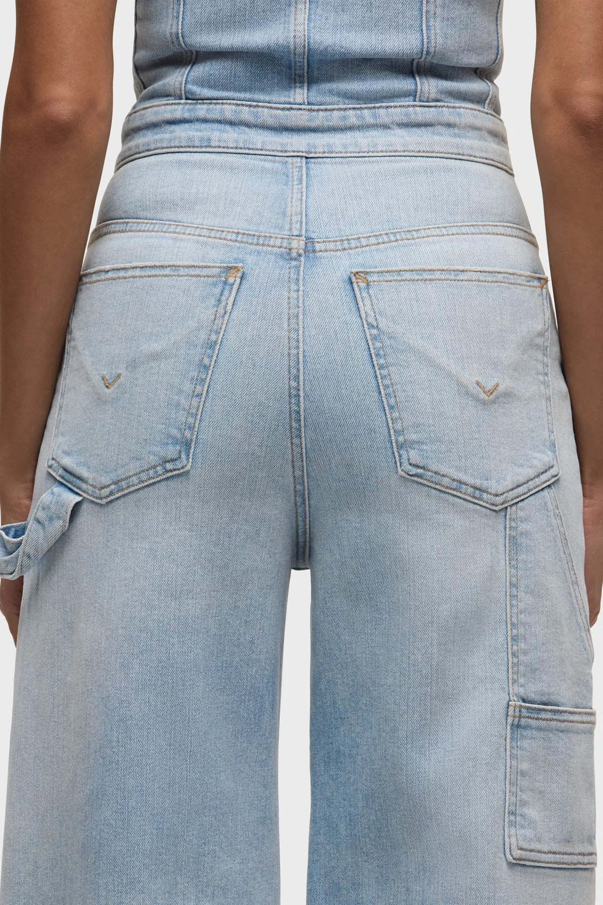 Strapless Wide Leg Jumpsuit sold by Hudson Jeans product image thumbnail 5