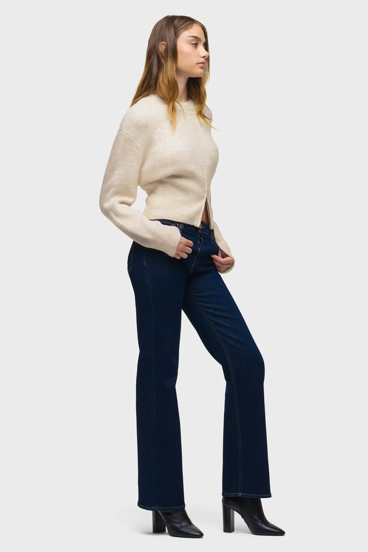 Lizbeth Front Zip Sweater sold by Hudson Jeans product image thumbnail 5