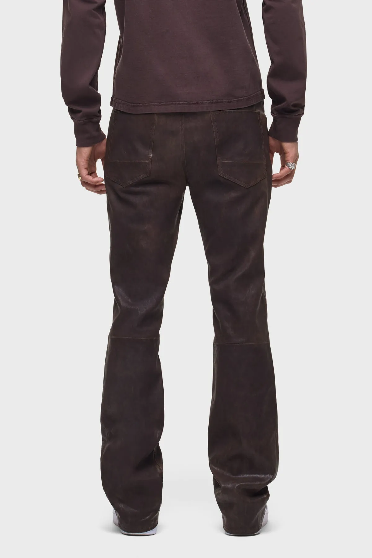 Leather Walker Kick Flare sold by Hudson Jeans product image thumbnail 2