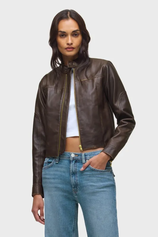 Leather Moto Jacket sold by Hudson Jeans