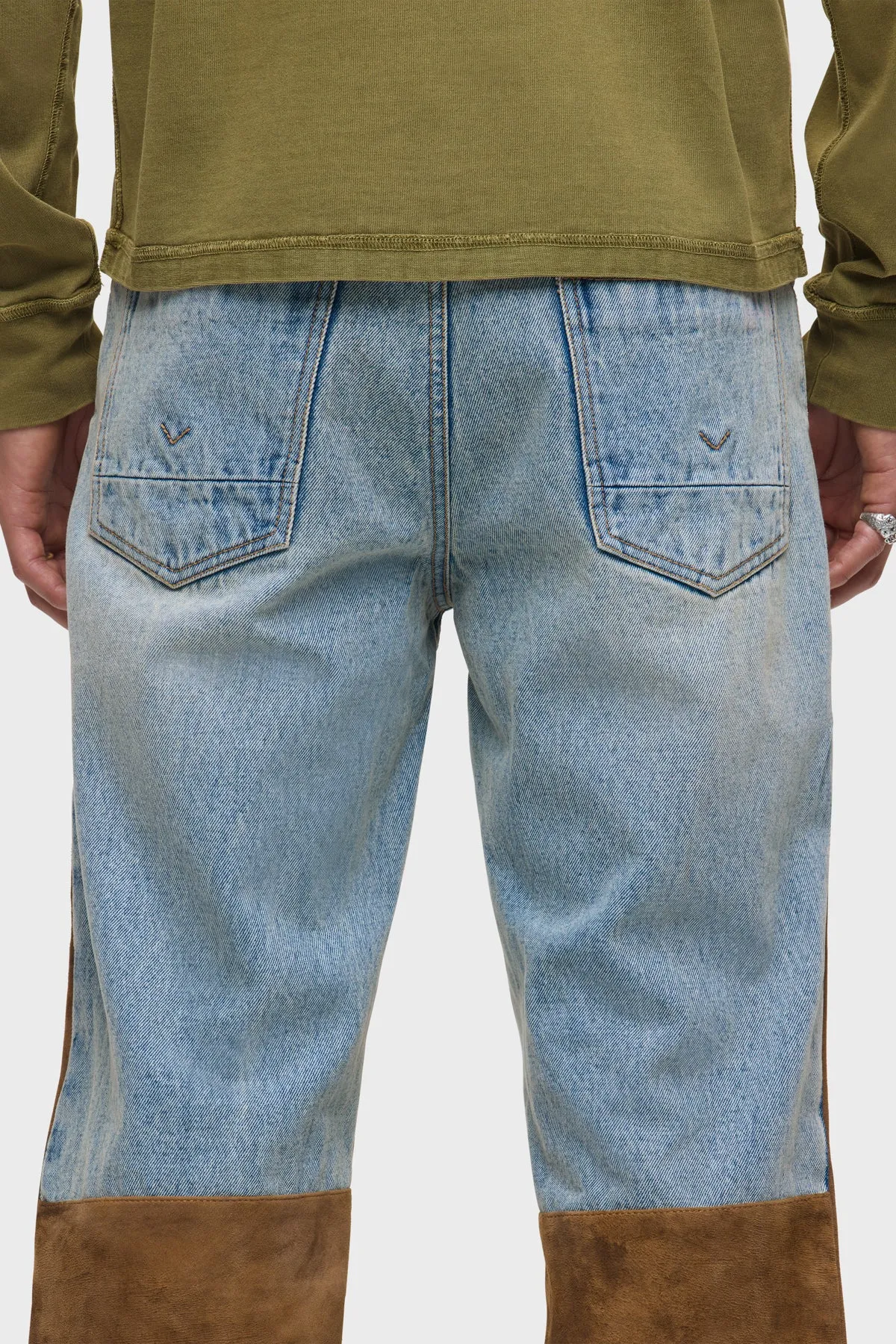 Denim Suede Work Pant sold by Hudson Jeans product image thumbnail 5