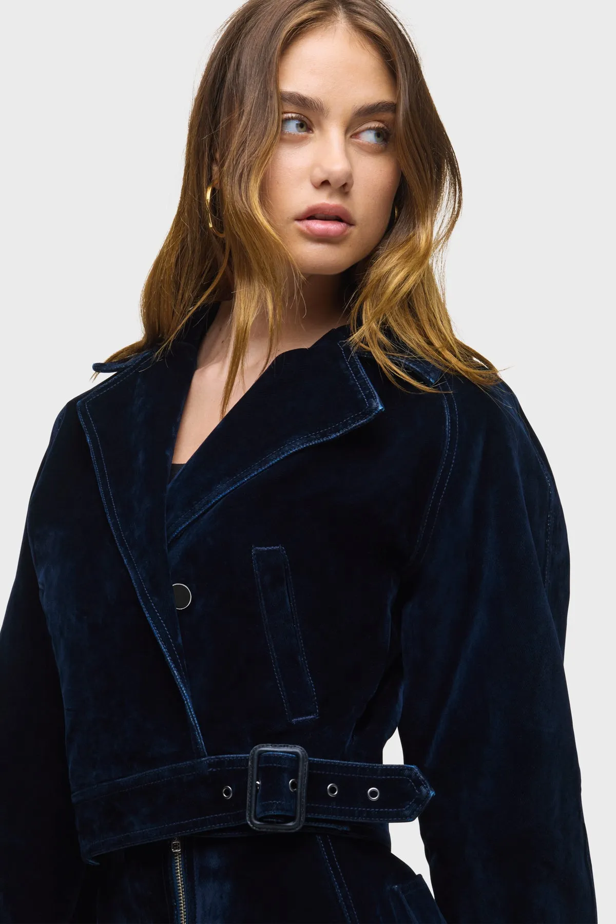 Raglan Moto Jacket sold by Hudson Jeans product image thumbnail 4