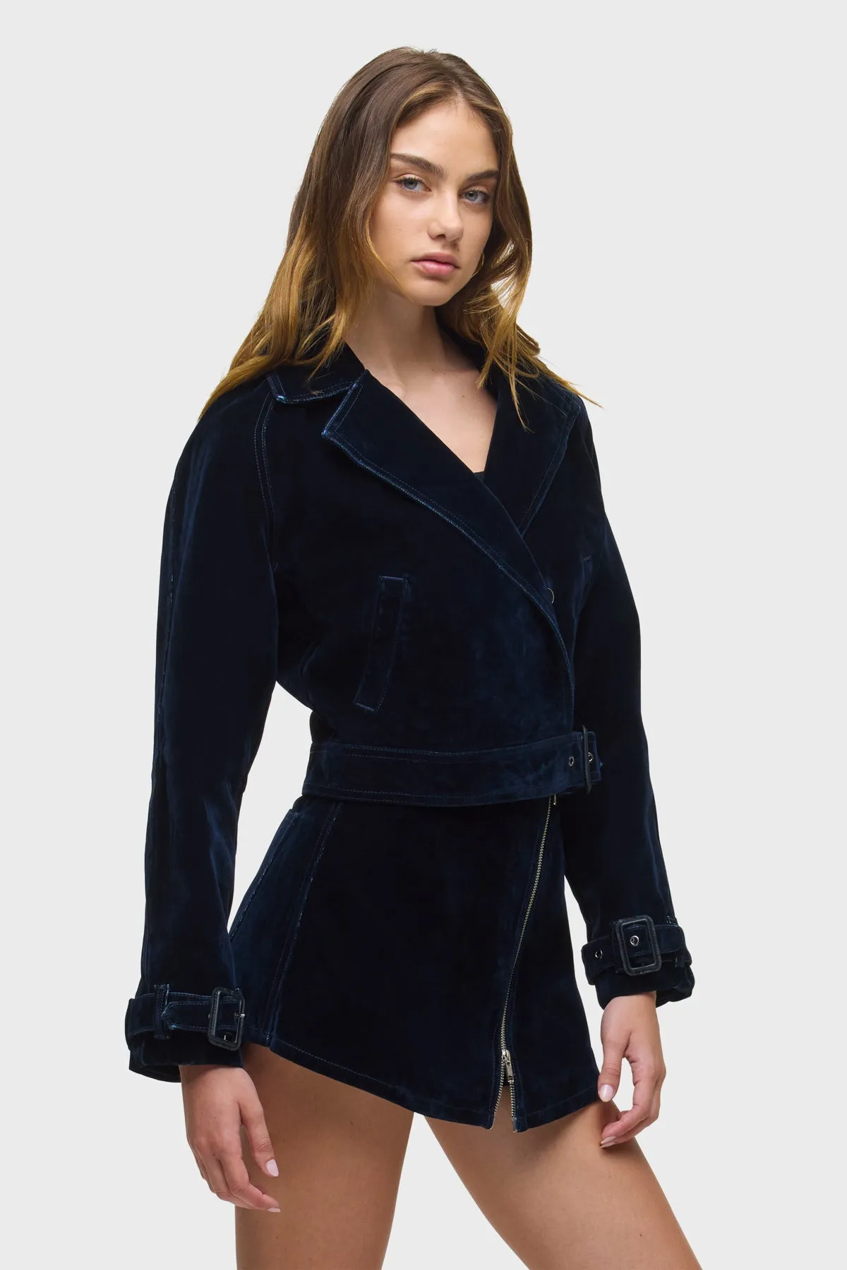 Raglan Moto Jacket sold by Hudson Jeans product image thumbnail 3