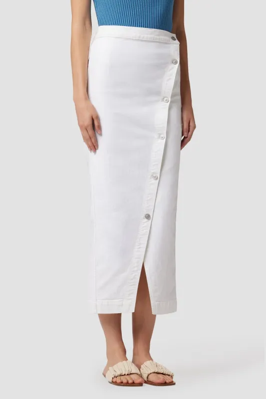 Asymmetrical Front Pencil Skirt sold by Hudson Jeans