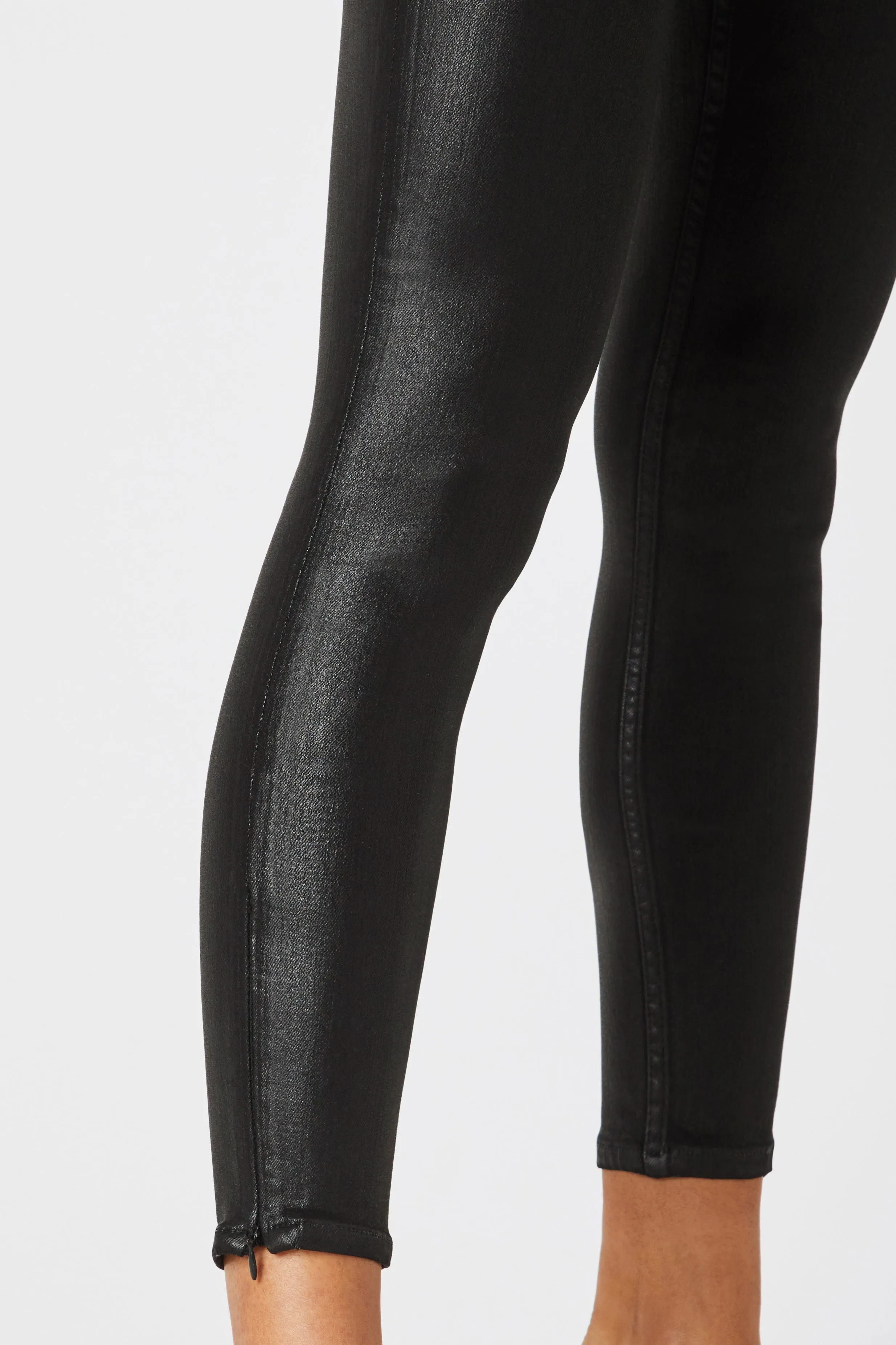 Centerfold Extreme High-Rise Super Skinny Coated Jean sold by Hudson Jeans product image thumbnail 5