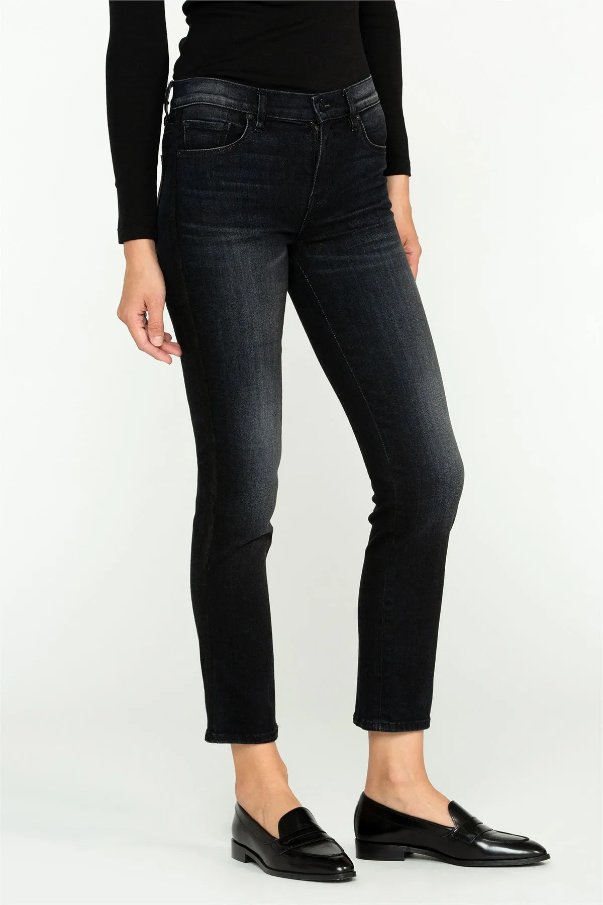 Nico Mid-Rise Straight Crop Jean sold by Hudson Jeans product image thumbnail 4