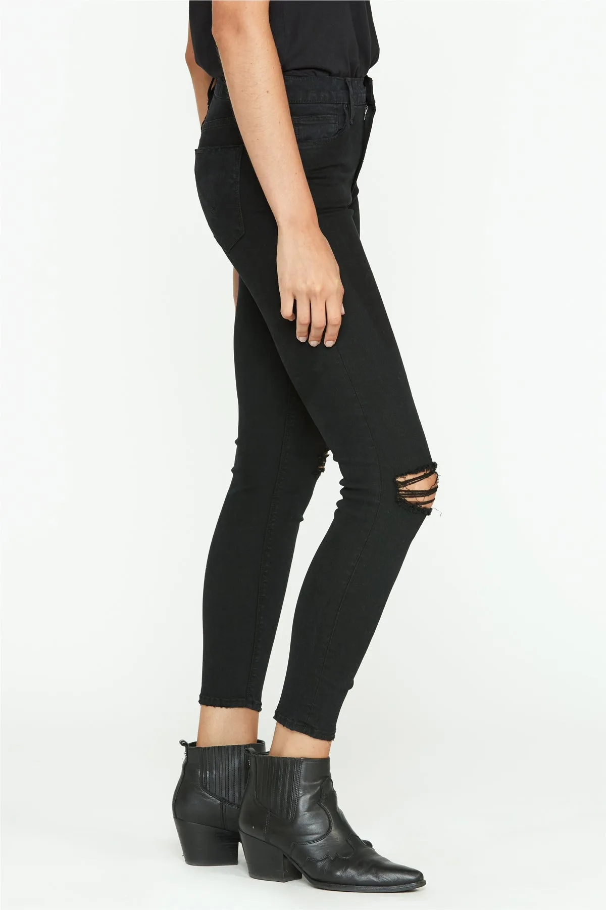Barbara High-Rise Super Skinny Ankle Jean sold by Hudson Jeans product image thumbnail 4