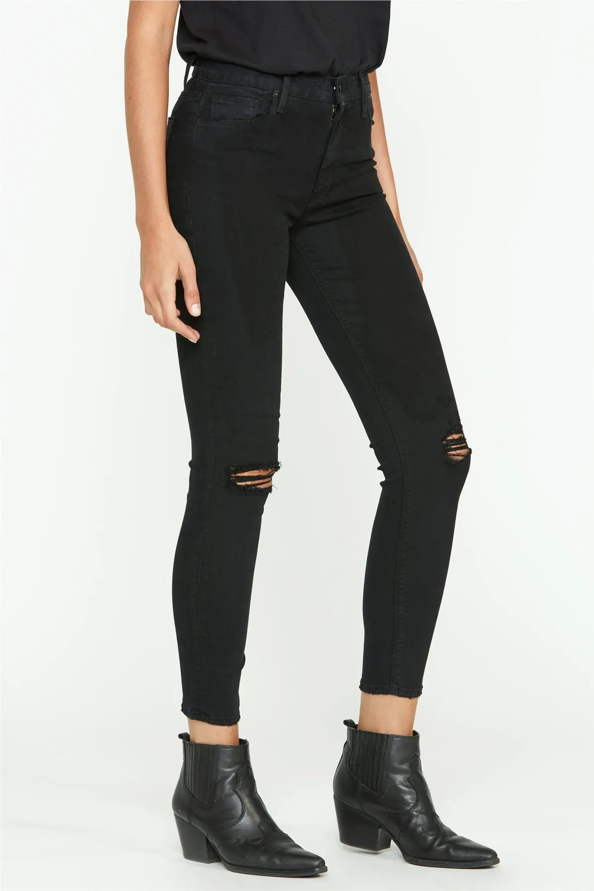 Barbara High-Rise Super Skinny Ankle Jean sold by Hudson Jeans product image thumbnail 3