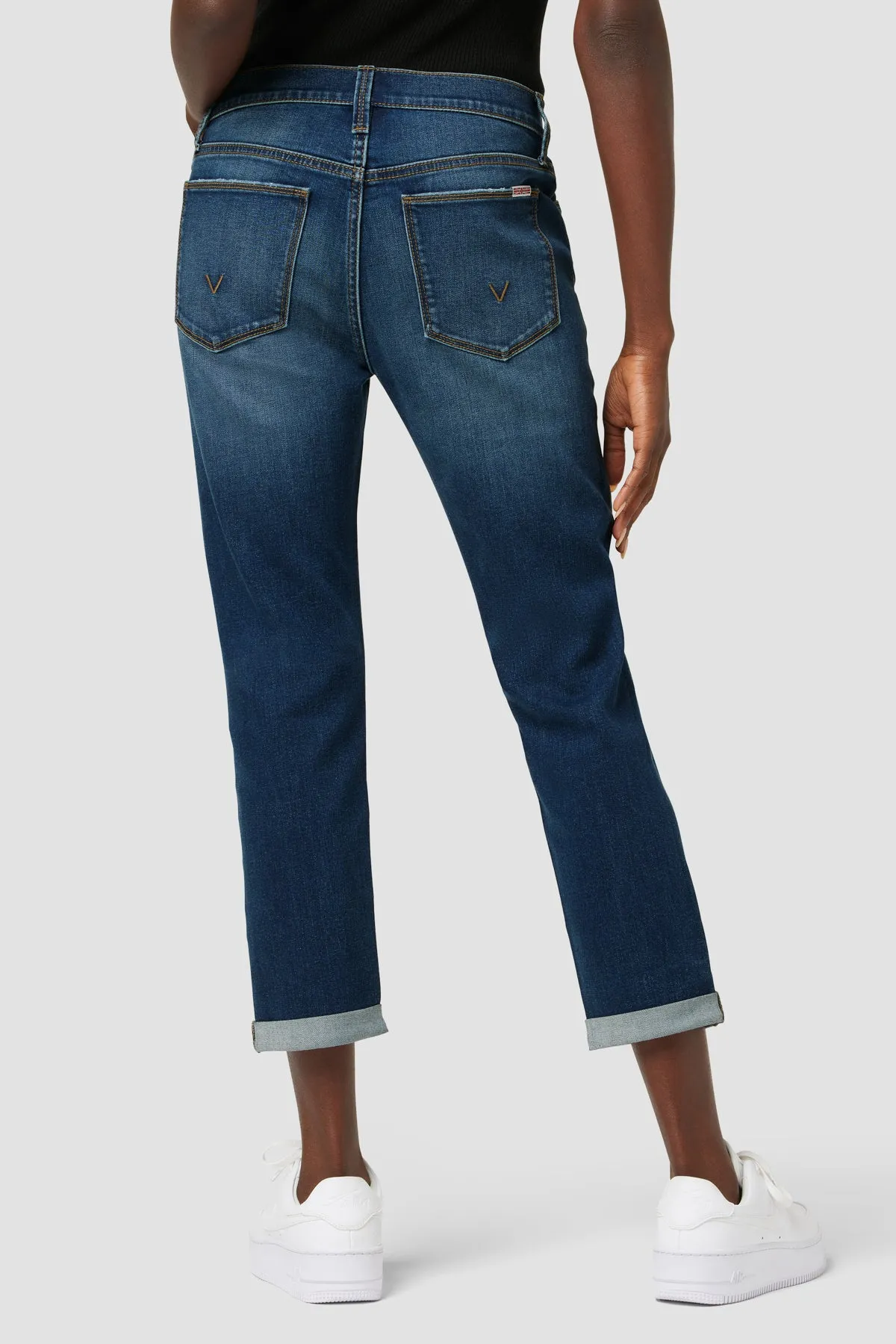 Natalie Mid-Rise Slim Boyfriend Crop Jean sold by Hudson Jeans product image thumbnail 3