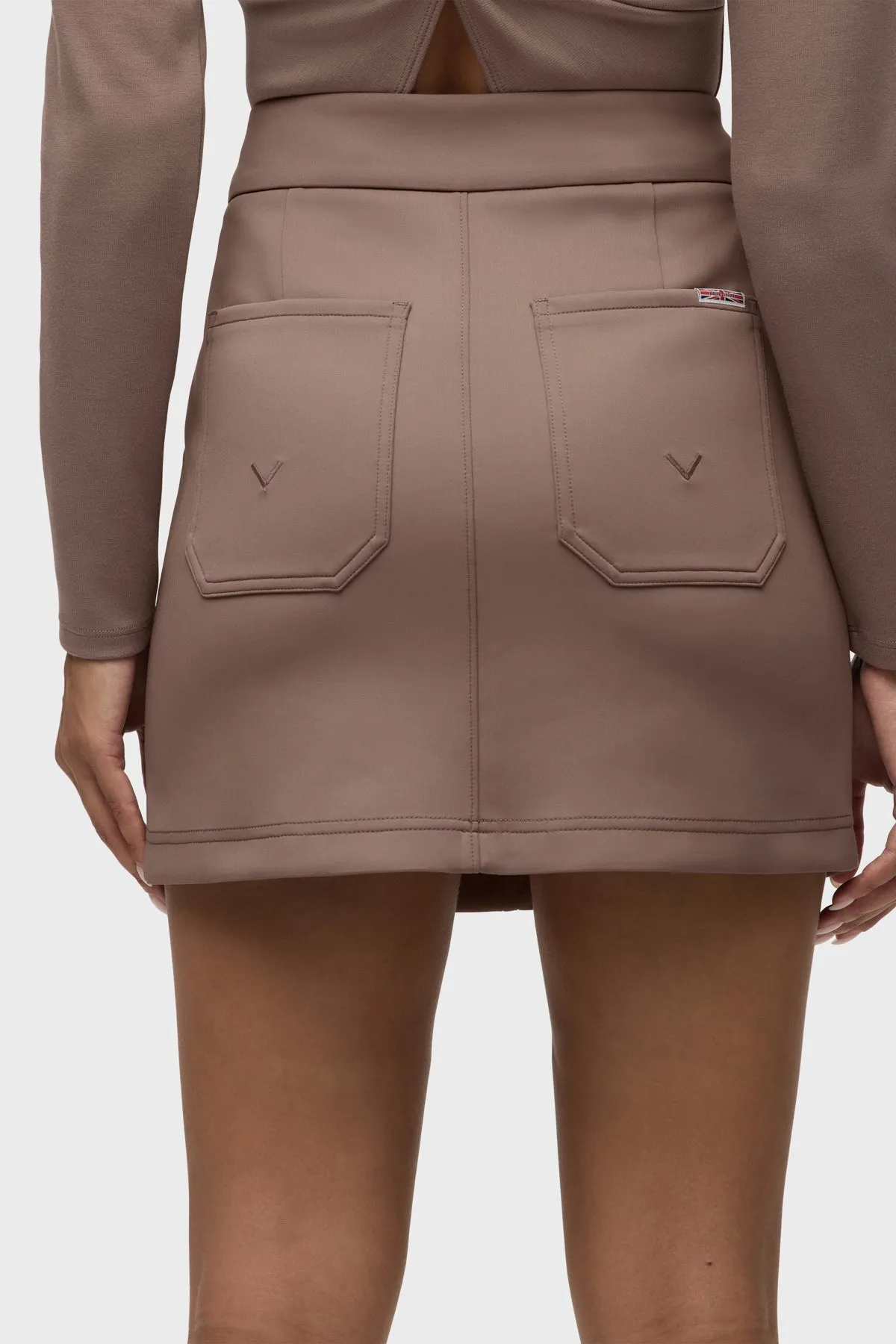 Seamed Mini Skirt sold by Hudson Jeans product image thumbnail 5