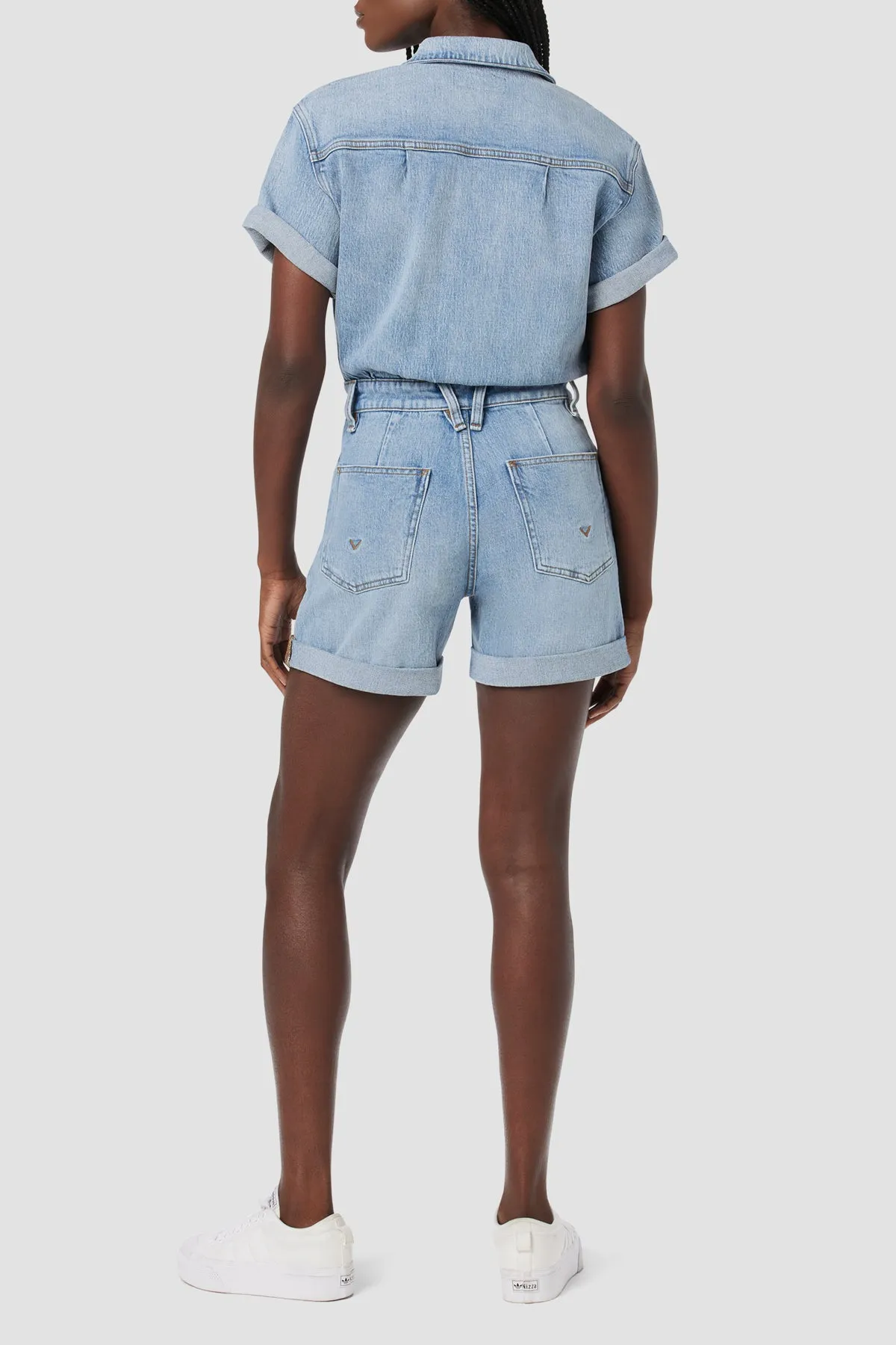 Short Sleeve Romper sold by Hudson Jeans product image thumbnail 3