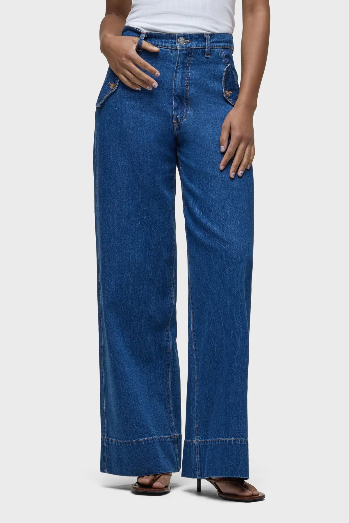 James Trouser Wide Leg sold by Hudson Jeans product image thumbnail 2