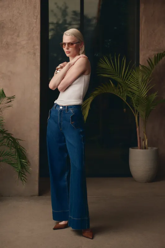 James Trouser Wide Leg sold by Hudson Jeans