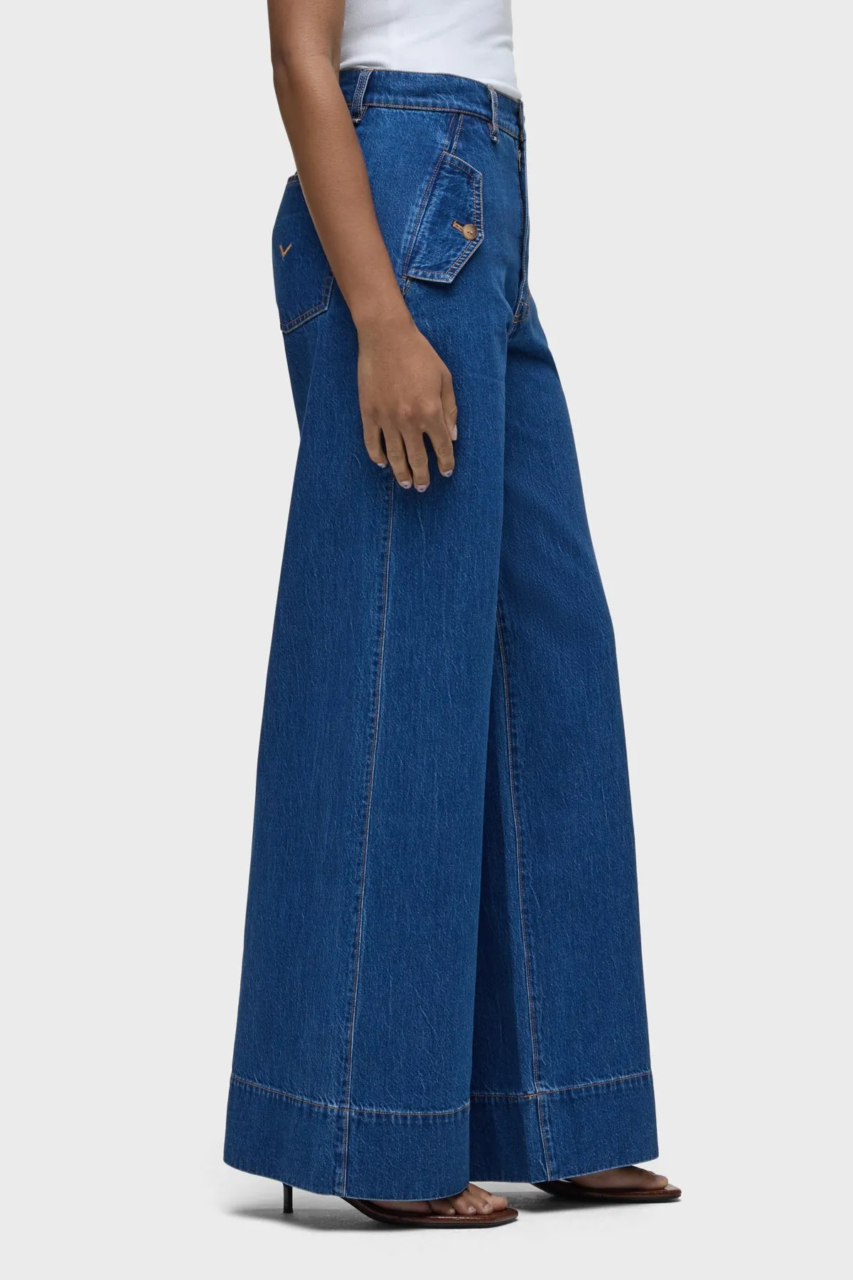 James Trouser Wide Leg sold by Hudson Jeans product image thumbnail 3