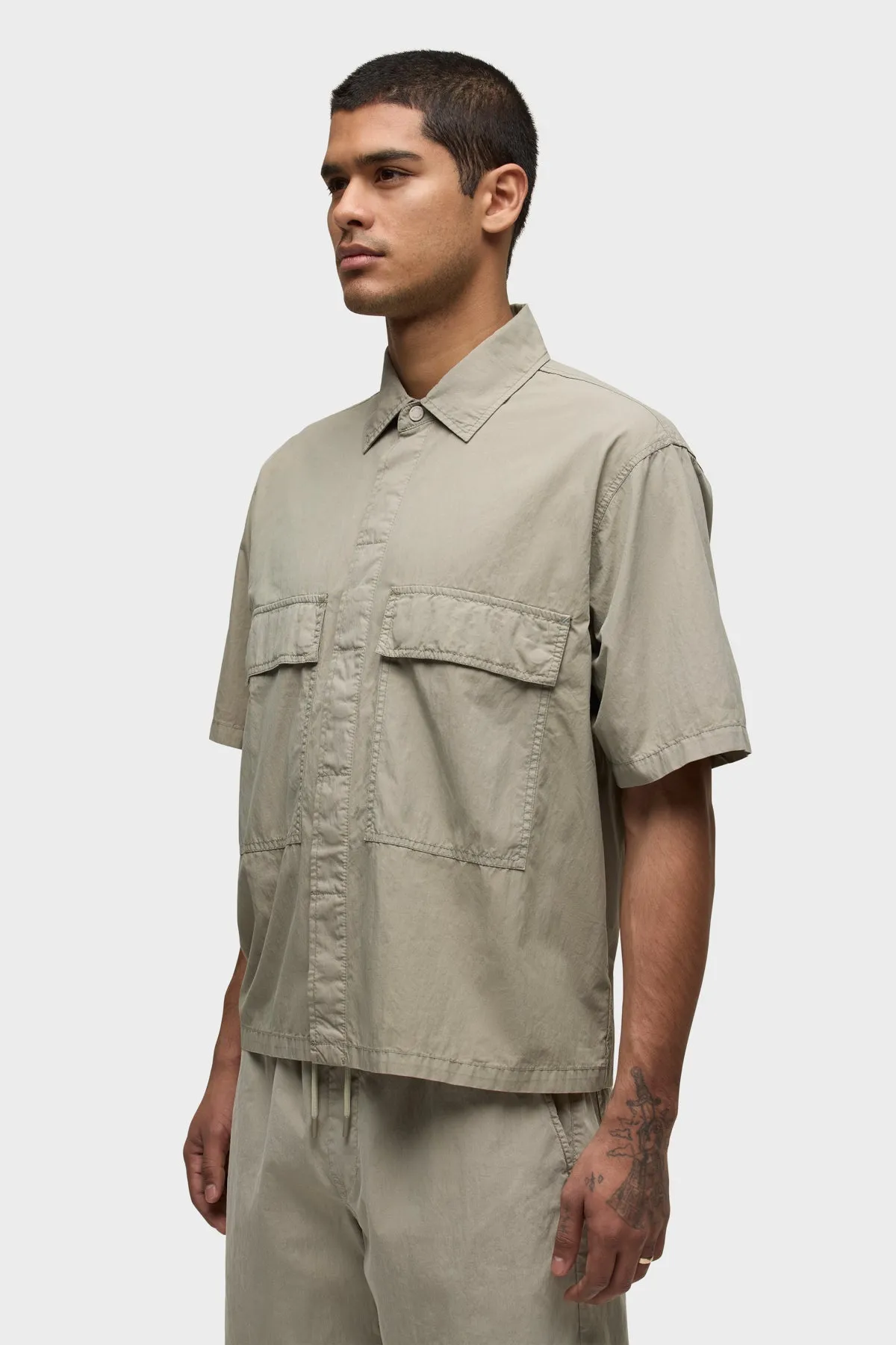 Utility Short Sleeve Shirt sold by Hudson Jeans product image thumbnail 4
