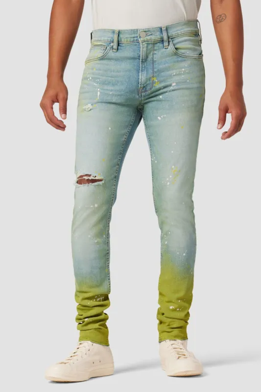 Zack Stacked Skinny Jean 36" Inseam made by Hudson Jeans