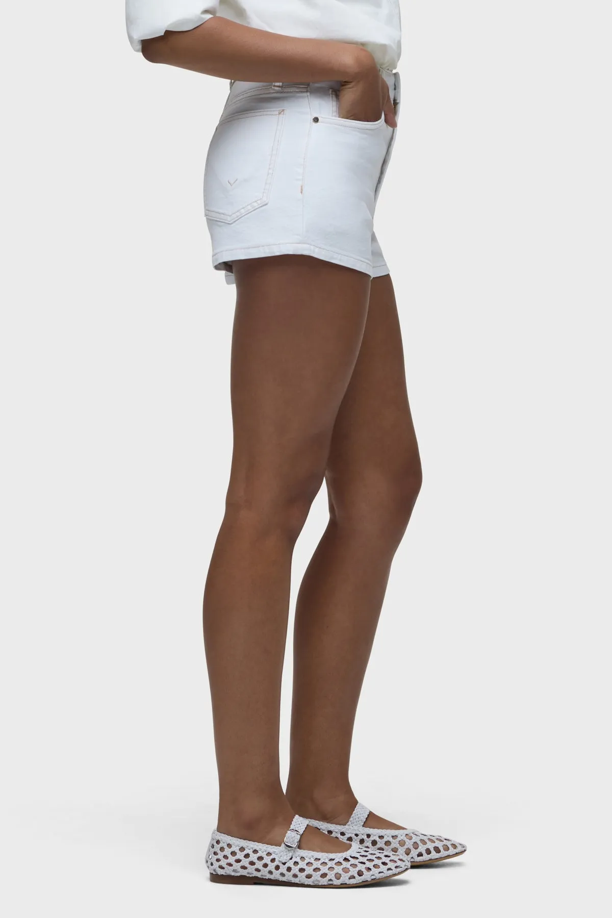 Harlow Accent Hardware Short sold by Hudson Jeans product image thumbnail 3