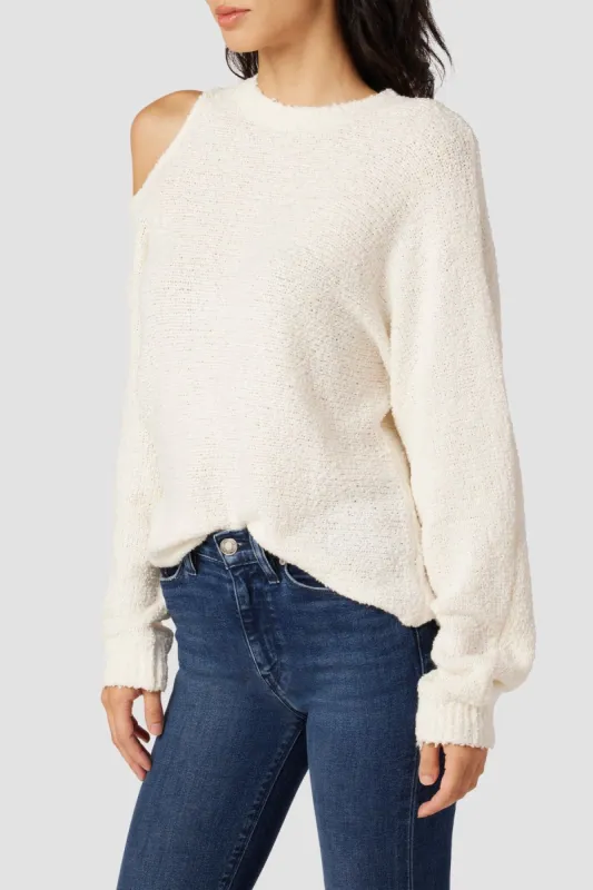 Crew Neck Cut Out Sweater sold by Hudson Jeans